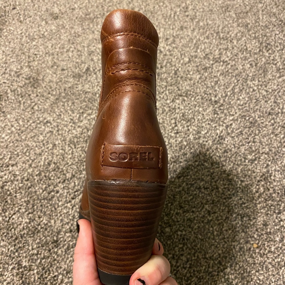 Sorel Burro Wedge Ankle Boots - 7 - Picture 4 of 4